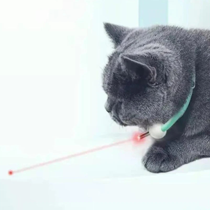 Cat Laser Collar – Interactive LED Laser Dot Collar for Cats