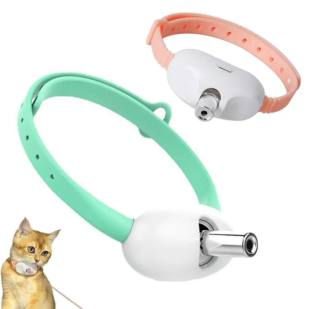Cat Laser Collar – Interactive LED Laser Dot Collar for Cats